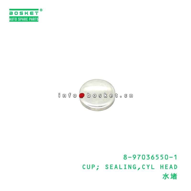 8-97036550-1 CUP; SEALING,CYL HEAD Suitable for ISUZU  4HK1 6HK1 8970365501