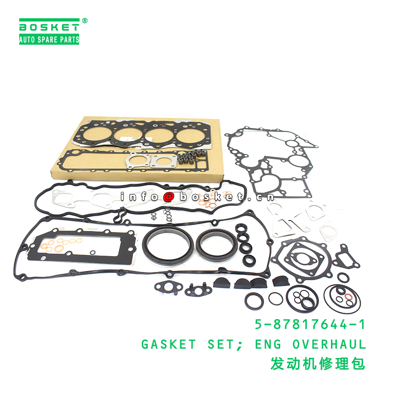 5-87817644-1 GASKET SET; ENG OVERHAUL suitable for ISUZU 5878176441