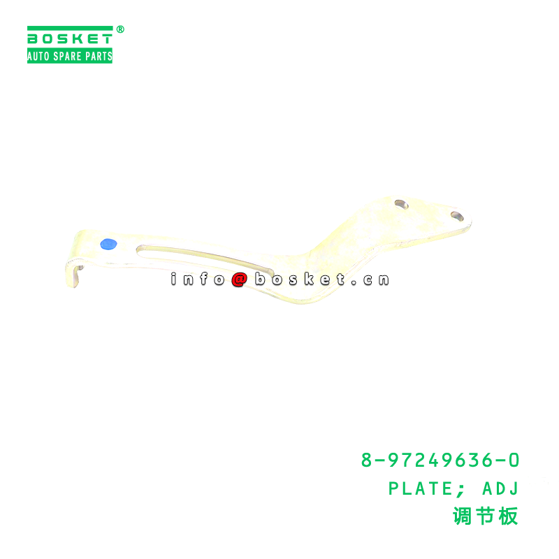 8-97249636-0 PLATE; ADJ suitable for ISUZU   8972496360