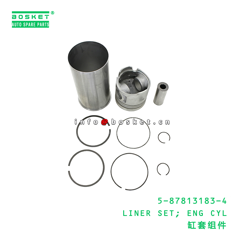 ISUZU Compatible Engine Cylinder Liner Set with 3 Months Warranty and Small Quantity Orders