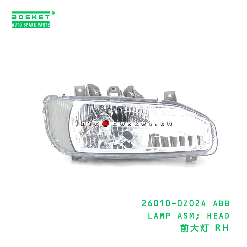 26010-0Z02A Nissan Compatible Head Lamp Assembly with 3 Months Warranty Headlight Assembly for Fuso Truck Parts