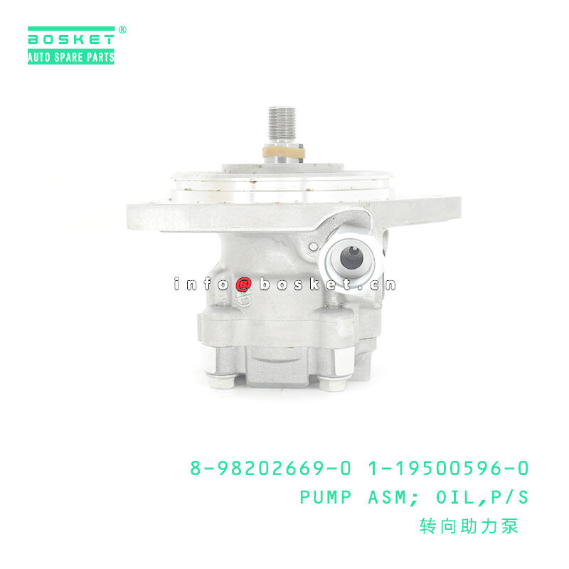 8-98202669-0 1-19500596-0 ISUZU LT 6HE1 Oil Power Steering Pump Assembly 8982026690 1195005960