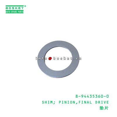 8-94435360-0 SHIM; PINION,FINAL DRIVE adecuado para el ISUZU 8944353600